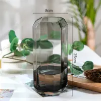 Black-Glass-Octagon-Capsule-Vase-5